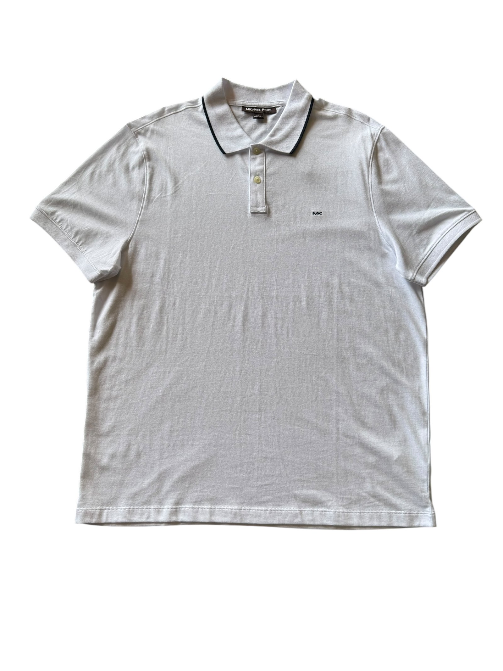 Camisa Polo Michael Kors White