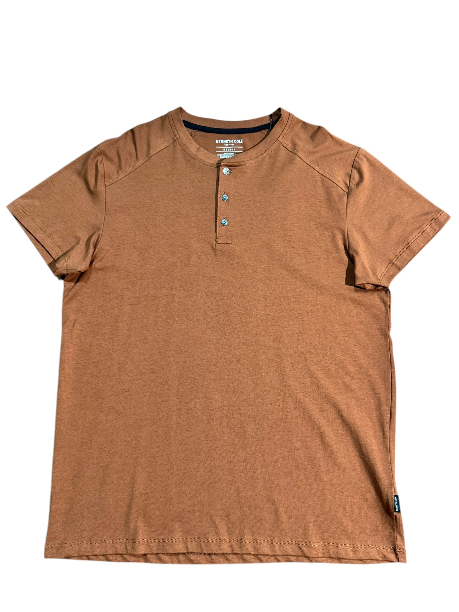 Camisa Kenneth Cole Rusted Brown