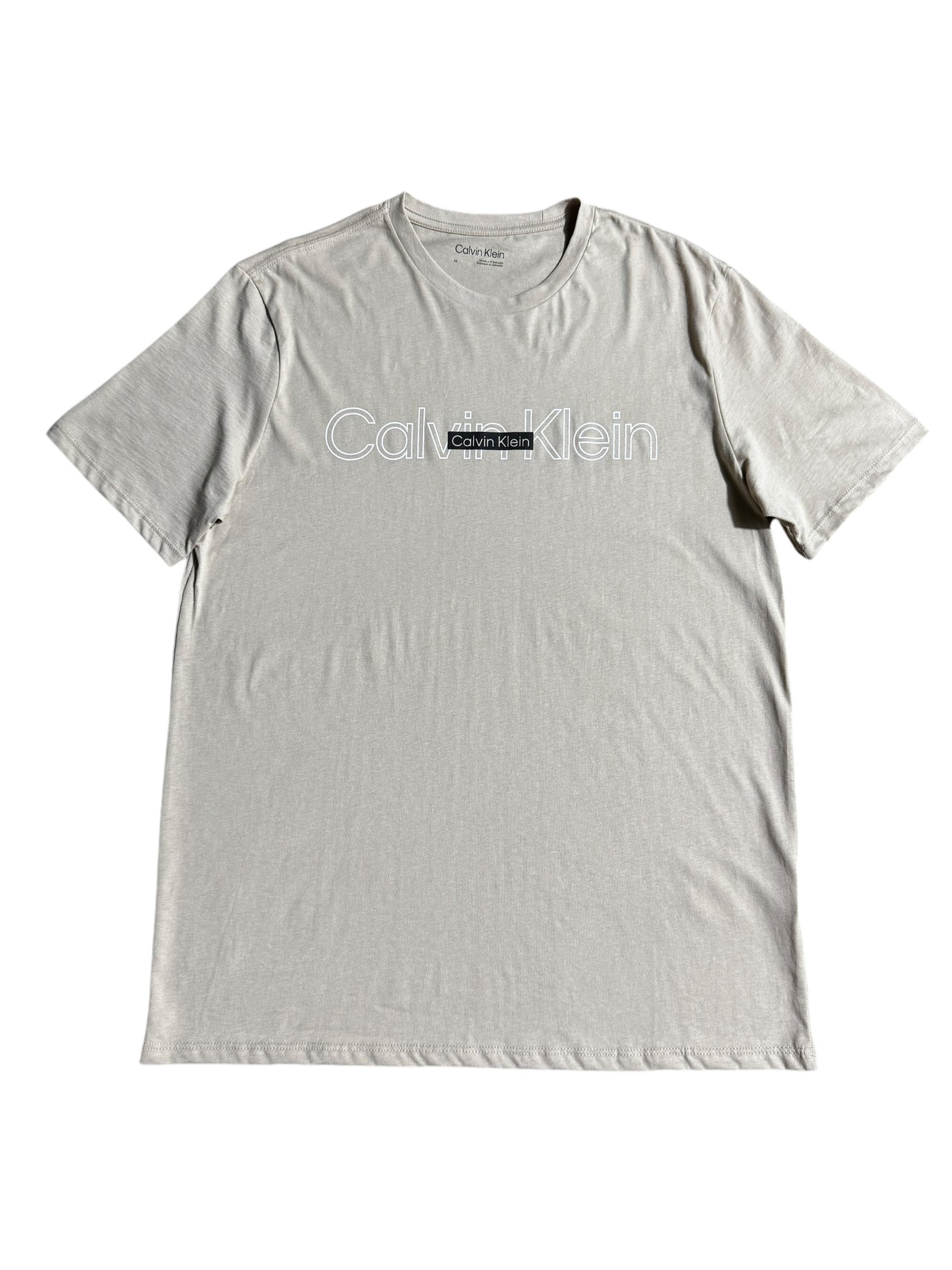 Camisa Calvin Klein White Pepper